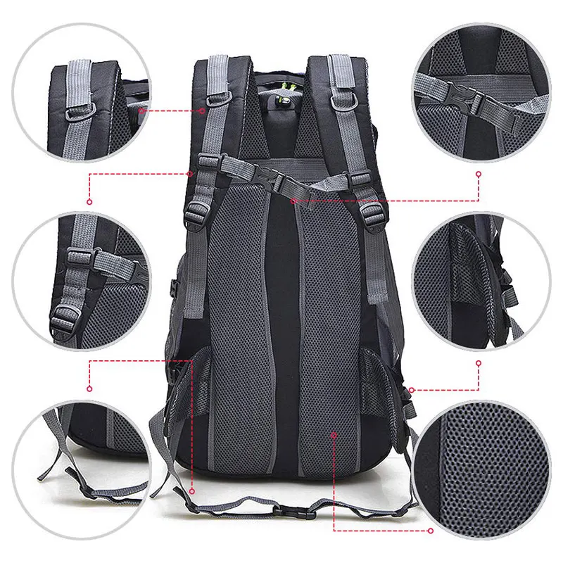 HOT 50L Outdoor Backpack Camping Bag Waterproof Rucksack Tactical Hiking Molle Sporta Backpacks For Travel Climbing Backpackers
HOT 50L Outdoor Backpack Camping Bag Waterproof Rucksack Tactical Hiking Molle Sporta Backpacks For Travel Climbing Backpackers