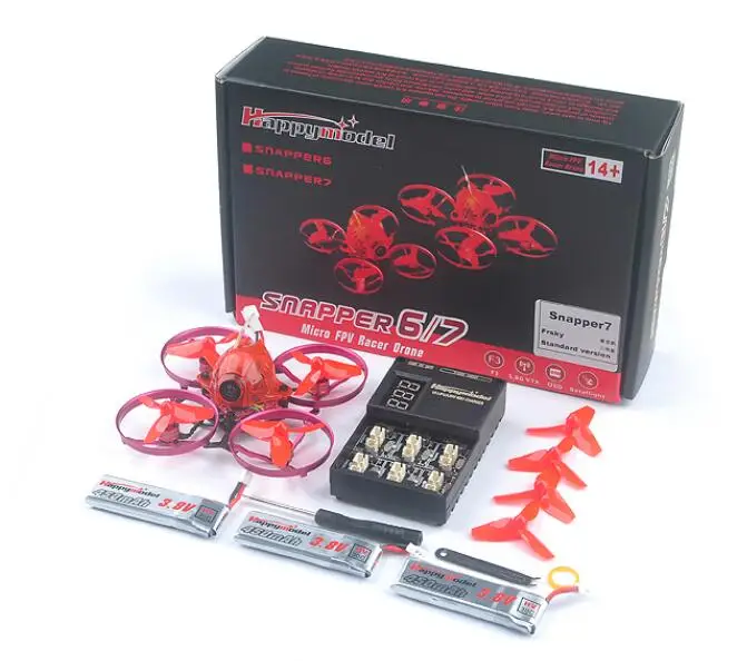Дрон Snapper7 Snapper 7 3, RTF, 4-осевой бесколлекторный, радиус 75 мм, FPV, камера 700TVL, контроллер передатчика FS-i6
Дрон Snapper7 Snapper 7 3, RTF, 4-осевой бесколлекторный, радиус 75 мм, FPV, камера 700TVL, контроллер передатчика FS-i6
