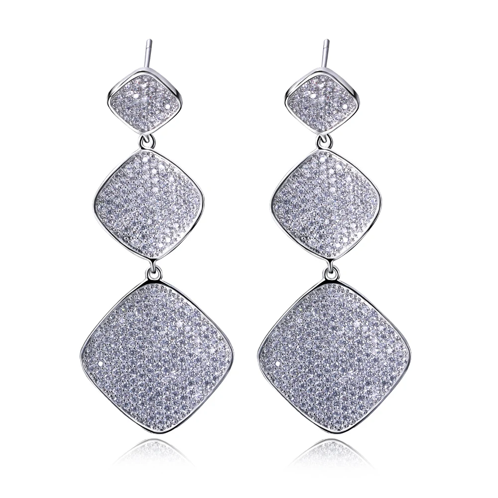 Earrings for women Classic Drop Earring copper material w/ Rhodium plated and AAA CZ fashion jewelry free shipment
Earrings for women Classic Drop Earring copper material w/ Rhodium plated and AAA CZ fashion jewelry free shipment