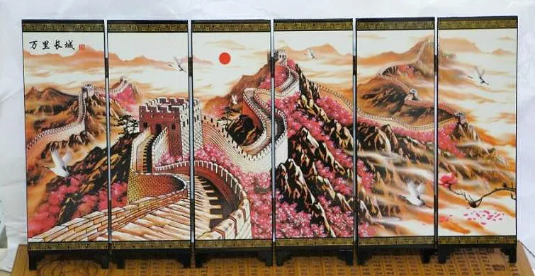 Китайский лаковый процесс Great Wall маленький экран с характеристиками | Дом и сад