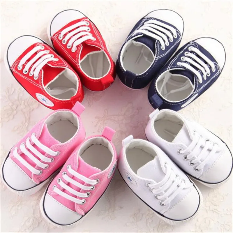 Newborn Baby First Walkers Shoes Spring Autumn Boys Girls Kids Infant Toddler Classic Sports Sneakers Soft Soled Anti-slip Shoes
Newborn Baby First Walkers Shoes Spring Autumn Boys Girls Kids Infant Toddler Classic Sports Sneakers Soft Soled Anti-slip Shoes