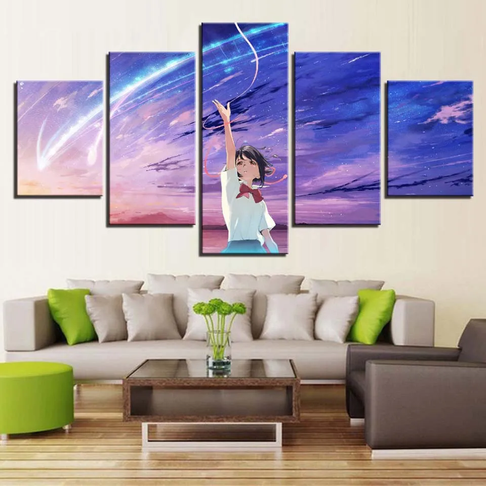 Home Decor Canvas Paintings 5 Pieces Animation Quadratic Pictures Modern Style Wall Art Printed Modular Poster For Living Room
Home Decor Canvas Paintings 5 Pieces Animation Quadratic Pictures Modern Style Wall Art Printed Modular Poster For Living Room