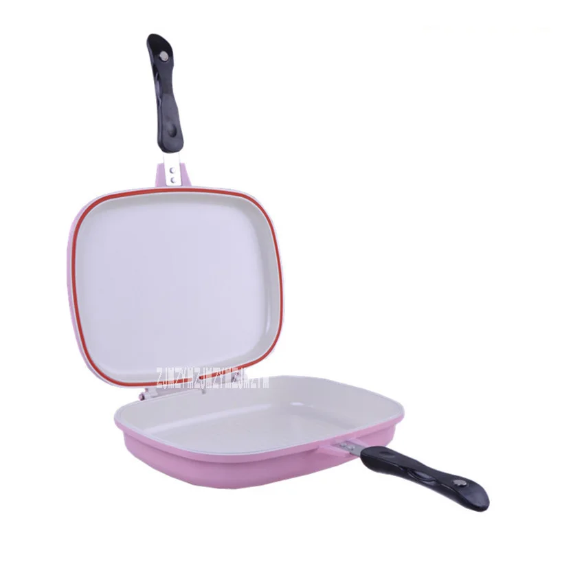 New Wholesale Double-Sided Frying Pan DFP032 Non-Stick Pan Steak Pot Portable Fried Fish Pot Smoke-Free Pan 32CM Hot Selling
New Wholesale Double-Sided Frying Pan DFP032 Non-Stick Pan Steak Pot Portable Fried Fish Pot Smoke-Free Pan 32CM Hot Selling
