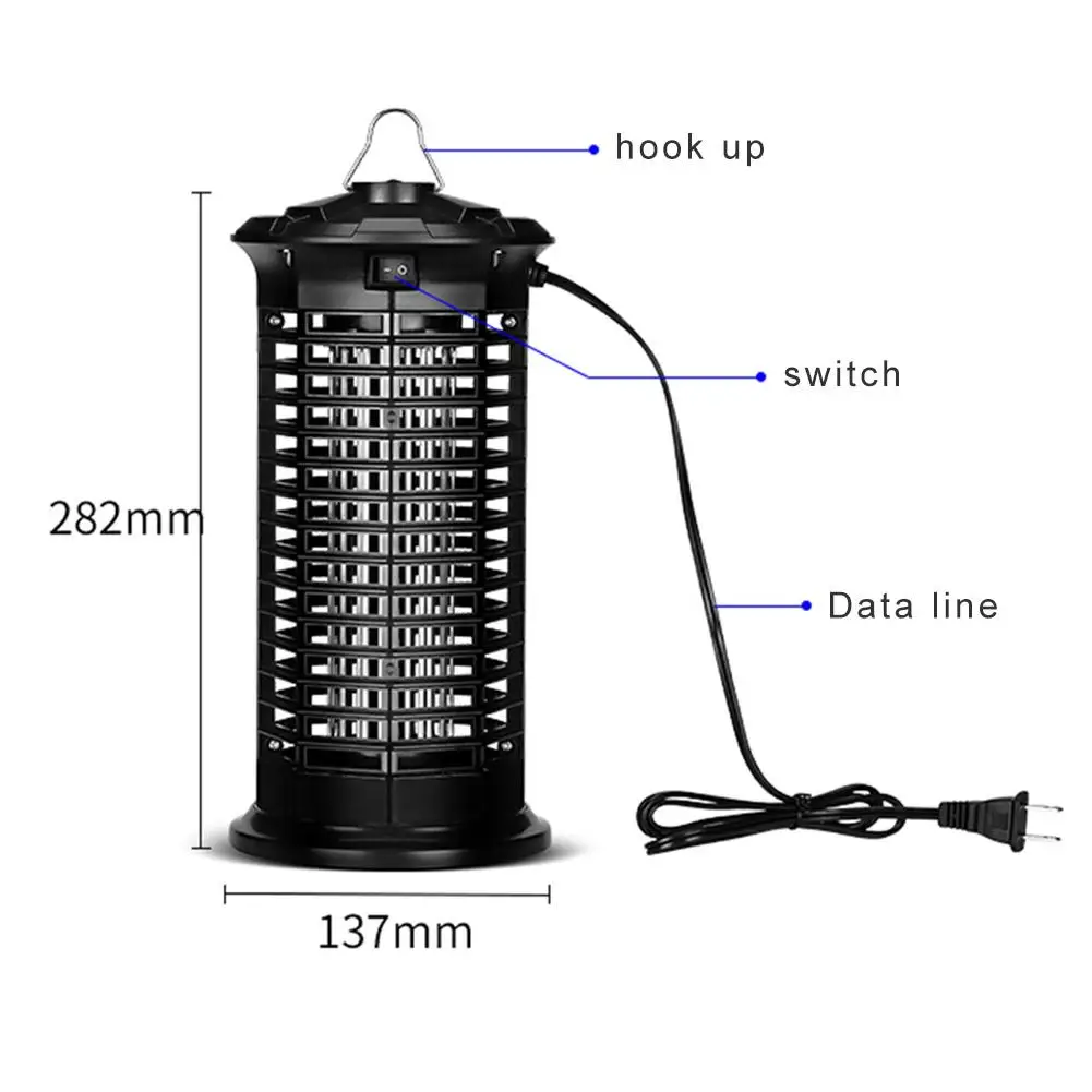 Electric Shock Type Mosquito Killer Lamp 110V-260V Home Outdoor Photocatalyst 360 Degree All-round LED Physical Mosquito Killer
Electric Shock Type Mosquito Killer Lamp 110V-260V Home Outdoor Photocatalyst 360 Degree All-round LED Physical Mosquito Killer