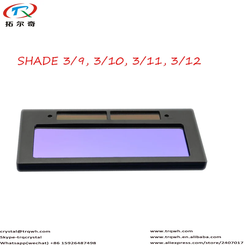 Blue Color Welding Mask Safety Goggles Eyes Guard Shield View Size 90*32mm Solar Powered Li Battery Free Shipping TRQ-E05-04
Blue Color Welding Mask Safety Goggles Eyes Guard Shield View Size 90*32mm Solar Powered Li Battery Free Shipping TRQ-E05-04
