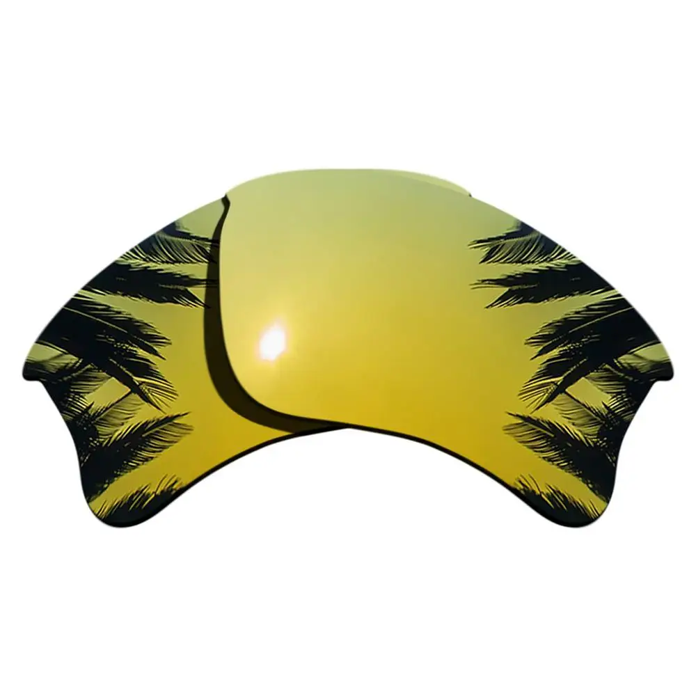 Ice Blue Mirrored & 24K Gold Mirrored Polarized Replacement Lenses for Flak Jacket XLJ Frame 100% UVA & UVB
Ice Blue Mirrored & 24K Gold Mirrored Polarized Replacement Lenses for Flak Jacket XLJ Frame 100% UVA & UVB