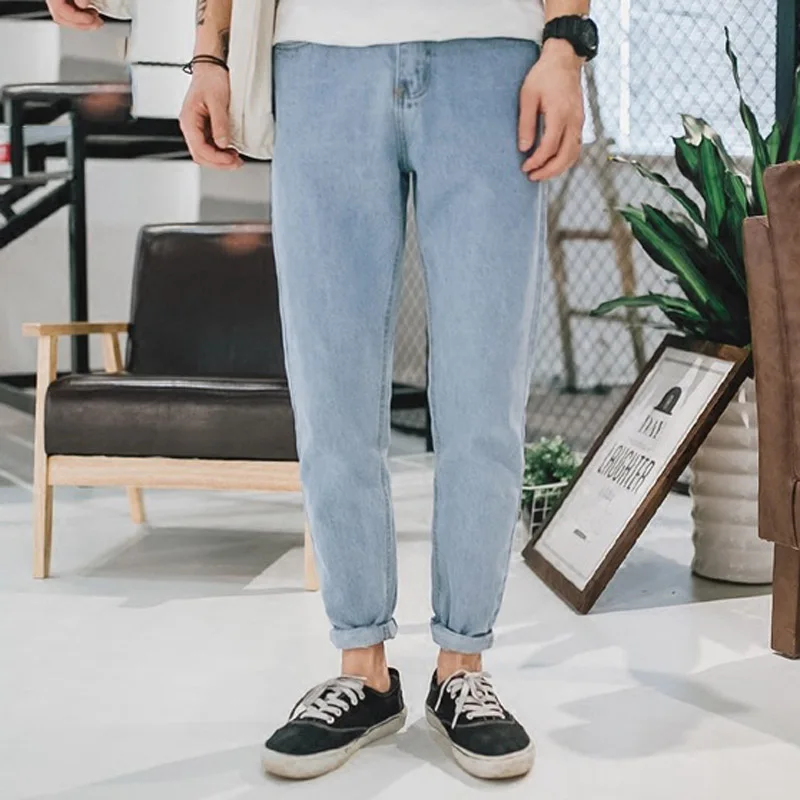 Fashion 2020 spring Autumn literary light color jeans washing Loose young men's pants Hip Hop Harem denim Cowboy ankle Jeans
Fashion 2020 spring Autumn literary light color jeans washing Loose young men's pants Hip Hop Harem denim Cowboy ankle Jeans
