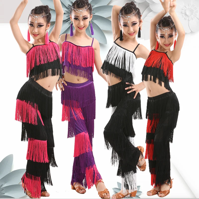 2019 Girls Latin Dance Dress New Tango Cha Cha Samba Childrens Tassel Dancing Skirt Practice Performance Suits Summer DQT1070
2019 Girls Latin Dance Dress New Tango Cha Cha Samba Childrens Tassel Dancing Skirt Practice Performance Suits Summer DQT1070