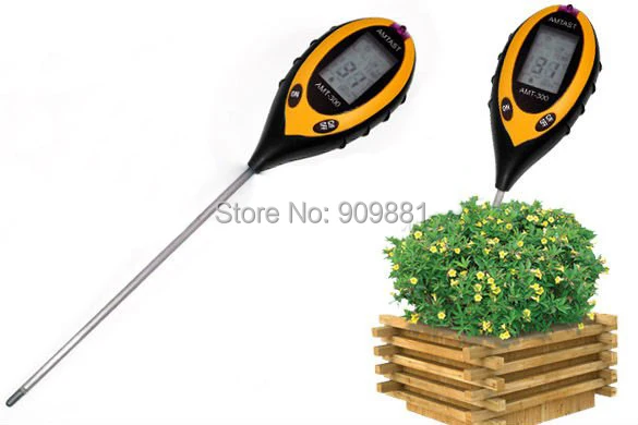 4in1 Electronic Plant Flowers Soil Survey Instrument PH Value Temperature Moisture Sunlight Tester Meter
4in1 Electronic Plant Flowers Soil Survey Instrument PH Value Temperature Moisture Sunlight Tester Meter