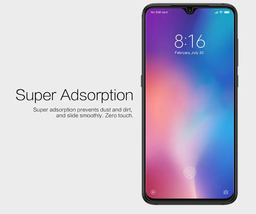 2 шт./лот NILLKIN защита экрана для Xiaomi mi 9 супер прозрачная HD Глянцевая Защитная