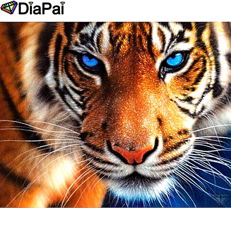 DIAPAI Diamond Painting 5D DIY 100% Full Square/Round Drill "Animal tiger" Diamond Embroidery Cross Stitch 3D Decor A24542
DIAPAI Diamond Painting 5D DIY 100% Full Square/Round Drill "Animal tiger" Diamond Embroidery Cross Stitch 3D Decor A24542