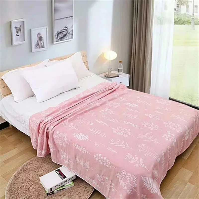 Double Cotton Gauze blanket 100% Cotton Yarn Dyed Pink Blue color 150x200 cm blanket 750 g weight 1 pieces on sale
Double Cotton Gauze blanket 100% Cotton Yarn Dyed Pink Blue color 150x200 cm blanket 750 g weight 1 pieces on sale
