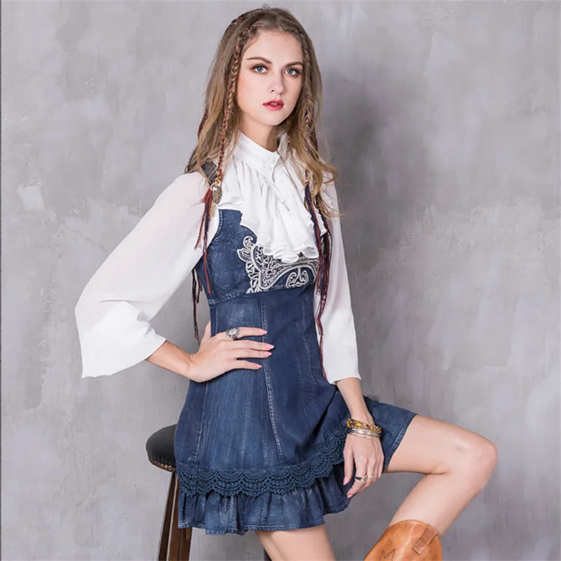 Винтажное весеннее женское платье 2017, модное джинсовое платье с цветочной вышивкой, круглым вырезом, многослойное кружевное платье-трапеци...
Винтажное весеннее женское платье 2017, модное джинсовое платье с цветочной вышивкой, круглым вырезом, многослойное кружевное платье-трапеци...