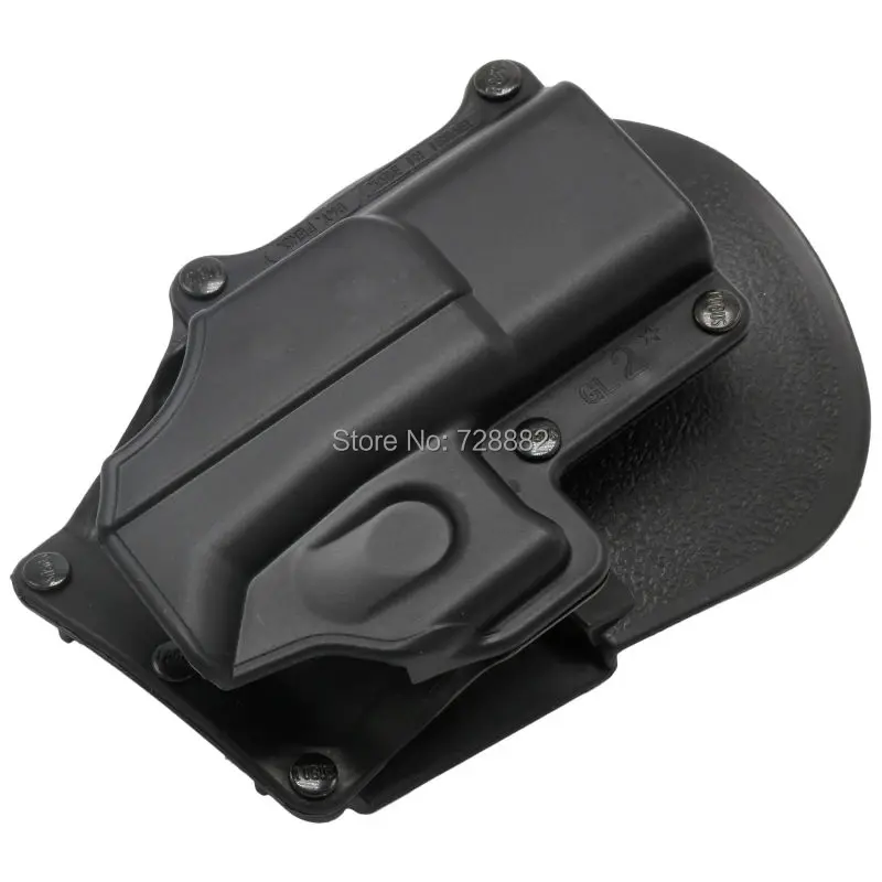 Tactical Right Hand Belt Loop Paddle Platform Pistol Holster for Glock 17 19 22 23 31 32 34 35 Free Shipping
Tactical Right Hand Belt Loop Paddle Platform Pistol Holster for Glock 17 19 22 23 31 32 34 35 Free Shipping