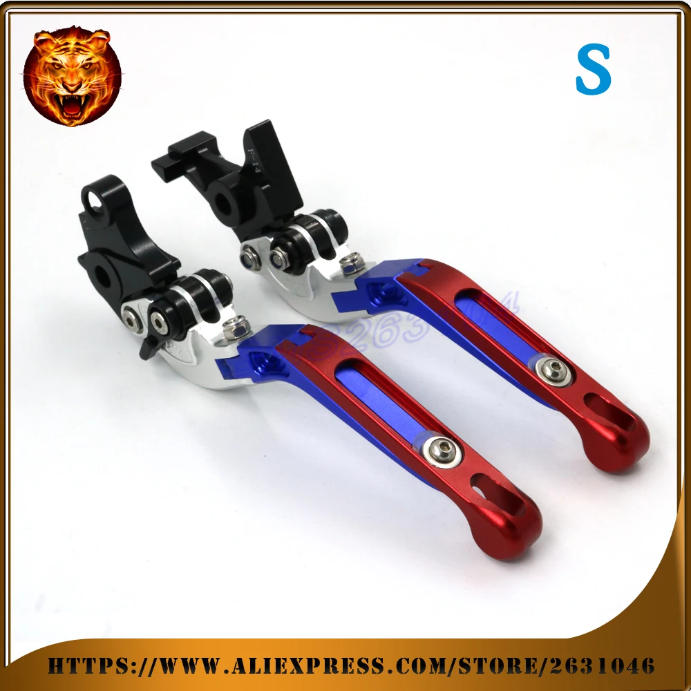 Adjustable Folding Extendable Brake Clutch Lever For SUZUKI SV100 SV1000S 2003 2004 2005 2006 2007 WITH LOGO Motorcycle Aluminum
Adjustable Folding Extendable Brake Clutch Lever For SUZUKI SV100 SV1000S 2003 2004 2005 2006 2007 WITH LOGO Motorcycle Aluminum