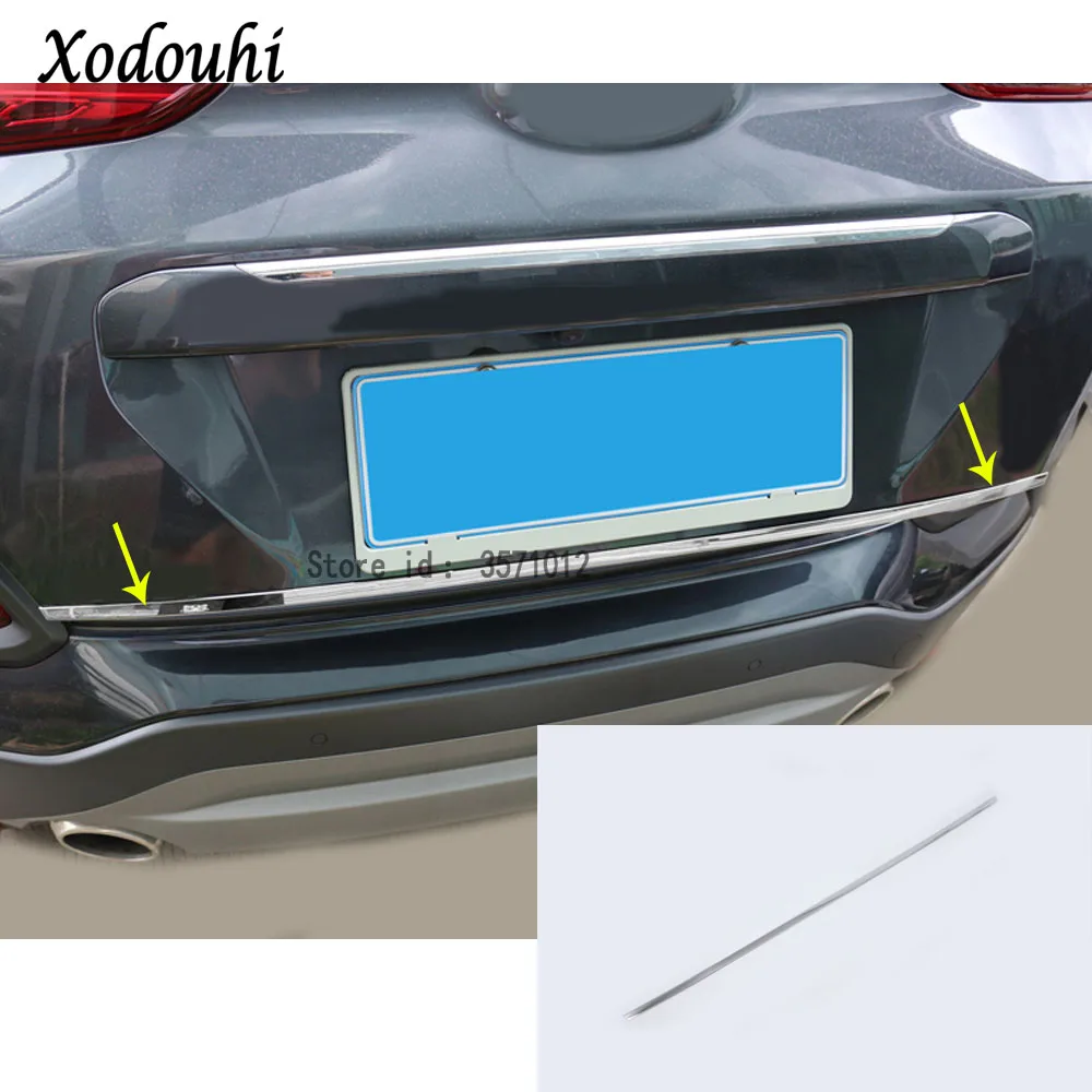 For Hyundai Kona Encino Kauai 2017 2018 2019 2020 Car Sticker Styling Rear Door License Tailgate Bumper Frame Plate Trim Trunk
For Hyundai Kona Encino Kauai 2017 2018 2019 2020 Car Sticker Styling Rear Door License Tailgate Bumper Frame Plate Trim Trunk