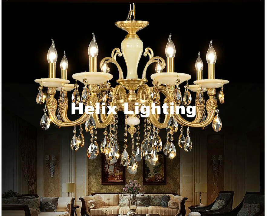 Free Shipping Bronze Jade Antique Crystal Chandelier Lingting Luxurious LED AC Brass Crystal Lamp Lustre Suspension Lighting
Free Shipping Bronze Jade Antique Crystal Chandelier Lingting Luxurious LED AC Brass Crystal Lamp Lustre Suspension Lighting