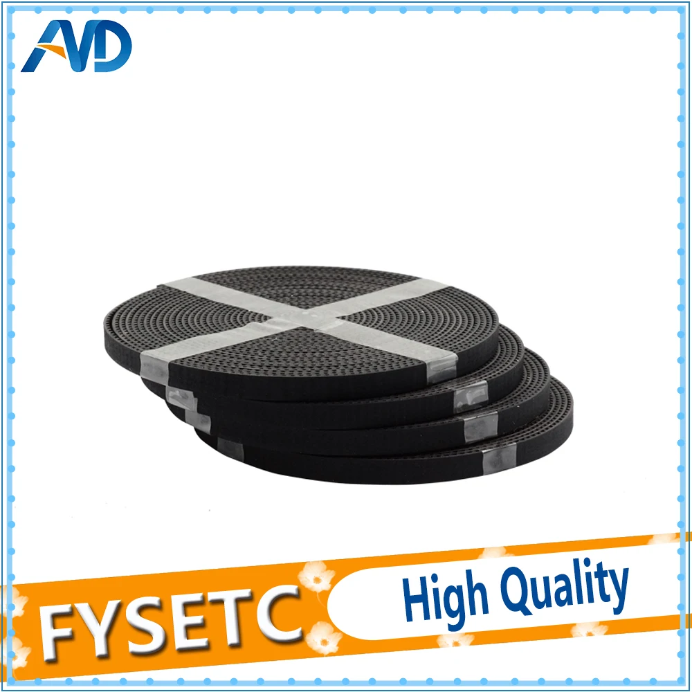3D Printer Parts Accessory 2meter GT2-6mm Open Timing Belt Width 6mm pitch 2mm Rubber With Riberglass Core GT2 Belt Hermet Belt
3D Printer Parts Accessory 2meter GT2-6mm Open Timing Belt Width 6mm pitch 2mm Rubber With Riberglass Core GT2 Belt Hermet Belt