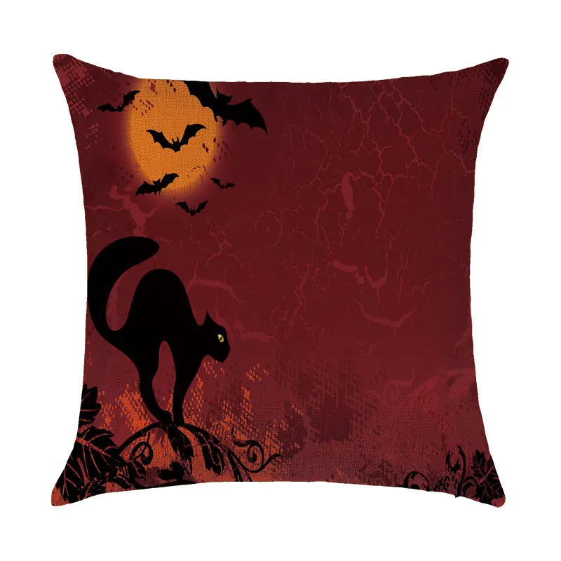 Meijuner New Cotton Linen Cushion Covers Pillowcase for Halloween Festival Cartoon Horror Pumpkin Cat Printing DIY Crafty MJ023
Meijuner New Cotton Linen Cushion Covers Pillowcase for Halloween Festival Cartoon Horror Pumpkin Cat Printing DIY Crafty MJ023