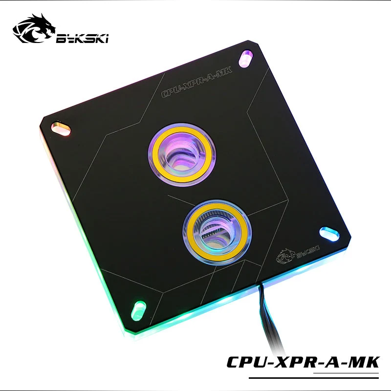 Bykski CPU XPR A MK V3 RGB светодиодный блок водяного охлаждения процессора для Intel 115x2011 2066