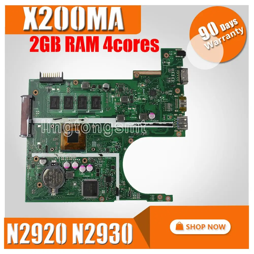 X200MA материнская плата REV2.1 для For Asus F200M X200M X200MA материнская плата для ноутбука N2920 N2930 2 Гб RAM 4 ядра
X200MA материнская плата REV2.1 для For Asus F200M X200M X200MA материнская плата для ноутбука N2920 N2930 2 Гб RAM 4 ядра