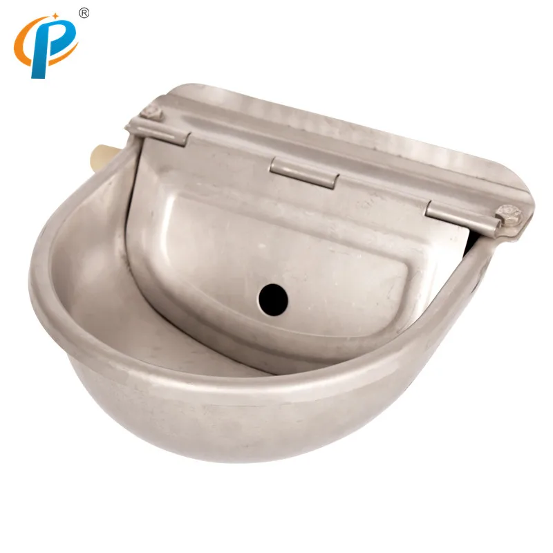 Chuangpu Food Grade Stainless Steel 304 Material 4Liter Cow/Pig/Cattle Drinking Water Bowl with Float Valve
Chuangpu Food Grade Stainless Steel 304 Material 4Liter Cow/Pig/Cattle Drinking Water Bowl with Float Valve