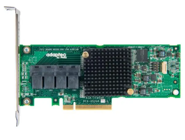 Microsemi PMC Adaptec RAID 71605H P/N: 2278300-R ASR-71605H 16-Port 6Gb/s PCI-E 3.0 X8 Controller SAS Card
Microsemi PMC Adaptec RAID 71605H P/N: 2278300-R ASR-71605H 16-Port 6Gb/s PCI-E 3.0 X8 Controller SAS Card