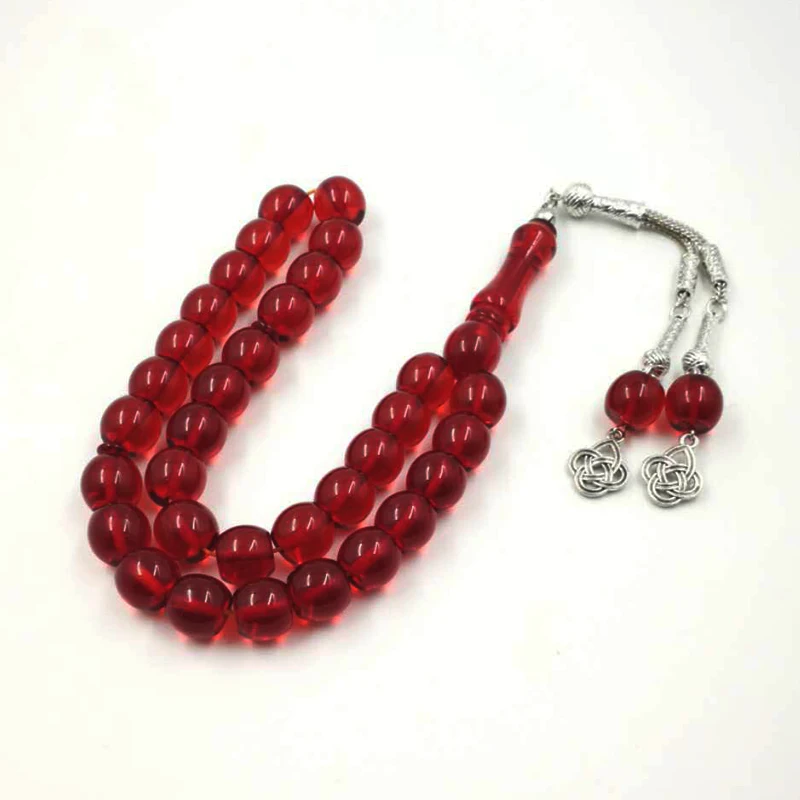 33 beads Muslim Bakelite Tasbih bracelet Red Bracelets rosary Turkish style kehribar tesbih March 8 gifts Men's Rosary
33 beads Muslim Bakelite Tasbih bracelet Red Bracelets rosary Turkish style kehribar tesbih March 8 gifts Men's Rosary