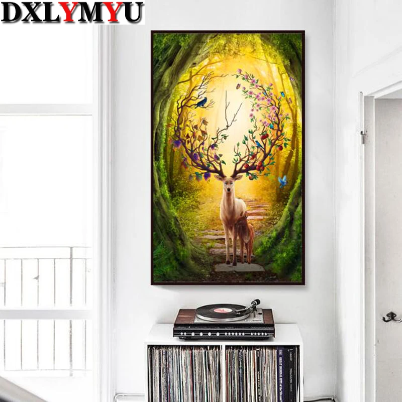 DXLYMYU 3D DIY Diamond Painting Cross Stitch Cartoon Deer Picture Home Decor Full Rhinestone Mosaic 5D Diamond Embroidery
DXLYMYU 3D DIY Diamond Painting Cross Stitch Cartoon Deer Picture Home Decor Full Rhinestone Mosaic 5D Diamond Embroidery