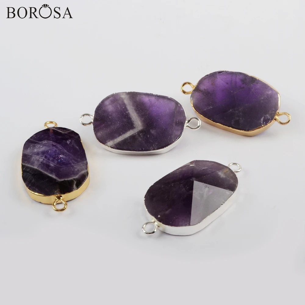 BOROSA ювелирный дизайн 5 шт. оптовая продажа Позолоченный Аметист граненый соединитель натуральный Фиолетовый Кристалл кварц ювелирные изде...
BOROSA ювелирный дизайн 5 шт. оптовая продажа Позолоченный Аметист граненый соединитель натуральный Фиолетовый Кристалл кварц ювелирные изде...