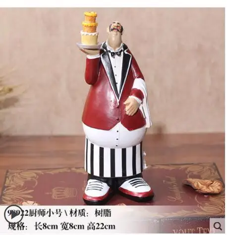 European ideas Shop cooks set the pieces Cake and bread Table bar Personal Cake shop decoration culpture statue
European ideas Shop cooks set the pieces Cake and bread Table bar Personal Cake shop decoration culpture statue