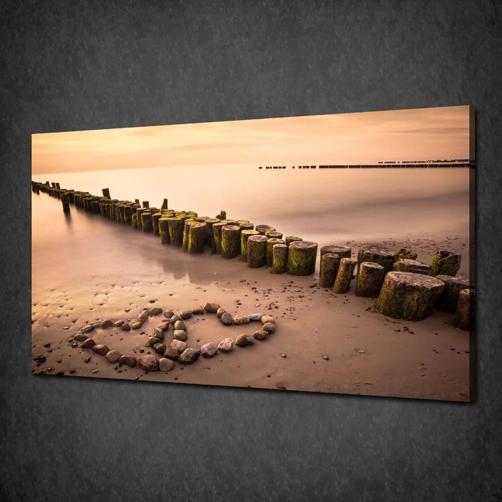 Большой холст фотографии Книги по искусству s морской Wall отпечатки печатать без