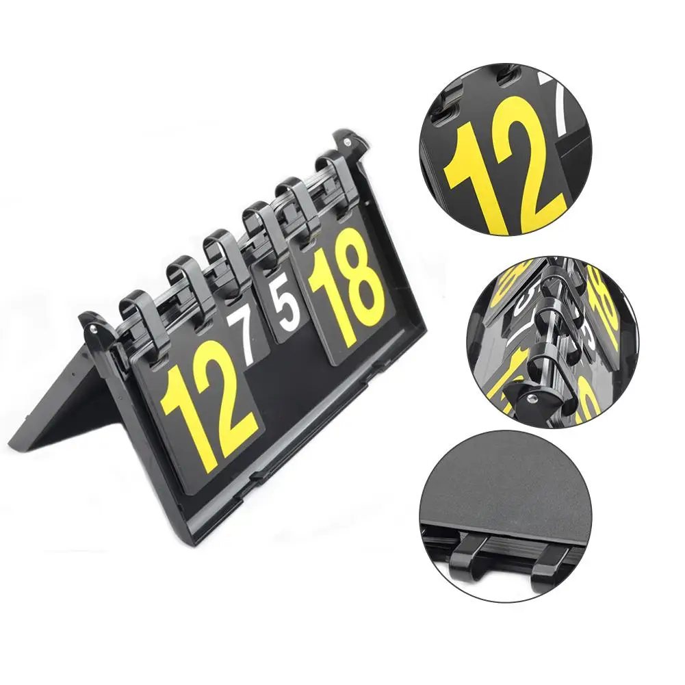 Basketball Scoreboard Four - Digit High - End Multi - Function Table Tennis Scorer Flip Badminton Table Tennis 4 Digits Scoring
Basketball Scoreboard Four - Digit High - End Multi - Function Table Tennis Scorer Flip Badminton Table Tennis 4 Digits Scoring