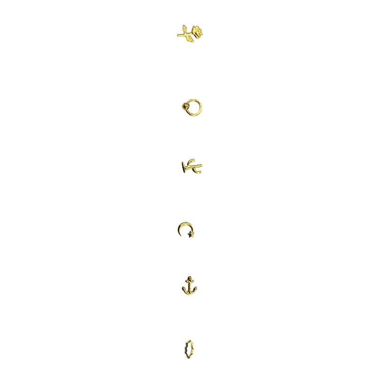 LEAMX 3D Mixed Nail Rivets INS Style Anchor Metal Nail Art Decoration 2021 New Nail Accessories Studs Rivet DIY Charms Manicure
LEAMX 3D Mixed Nail Rivets INS Style Anchor Metal Nail Art Decoration 2021 New Nail Accessories Studs Rivet DIY Charms Manicure