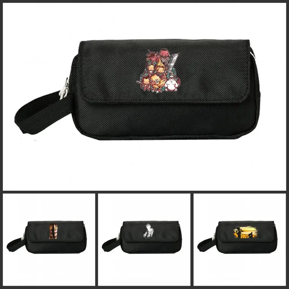 Final Fantasy pencil Case Women Cosmetic Cases Makeup Bag Child Girls student Double Zipper pecill Bag Handbag hot
Final Fantasy pencil Case Women Cosmetic Cases Makeup Bag Child Girls student Double Zipper pecill Bag Handbag hot