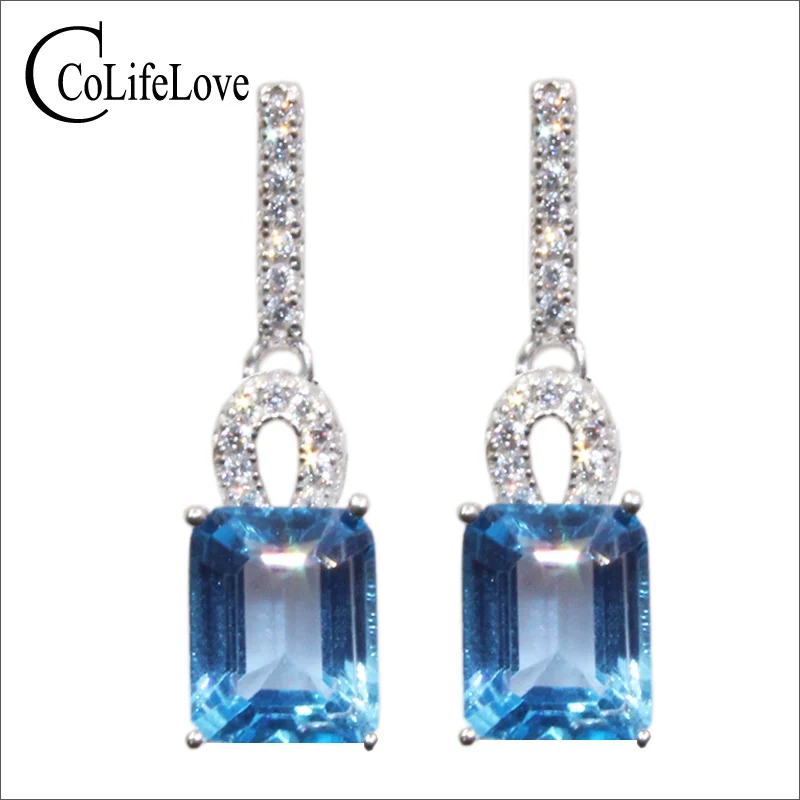Vintage silver topaz drop earrings for evening party 6 mm * 8 mm natural sky blue topaz earrings 925 silver topaz drop earrings
Vintage silver topaz drop earrings for evening party 6 mm * 8 mm natural sky blue topaz earrings 925 silver topaz drop earrings
