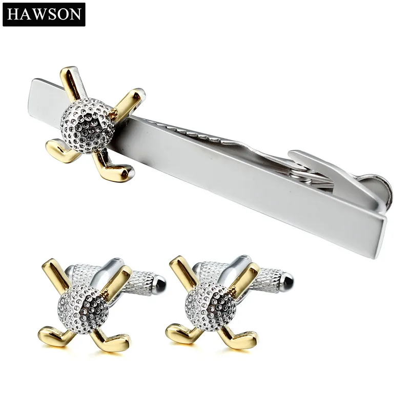 HAWSON Fashion Golf Club Tie Clips&Cufflinks Set Golf Pattern Mens Jewelry Wedding Dress/Shirt Accessories
HAWSON Fashion Golf Club Tie Clips&Cufflinks Set Golf Pattern Mens Jewelry Wedding Dress/Shirt Accessories