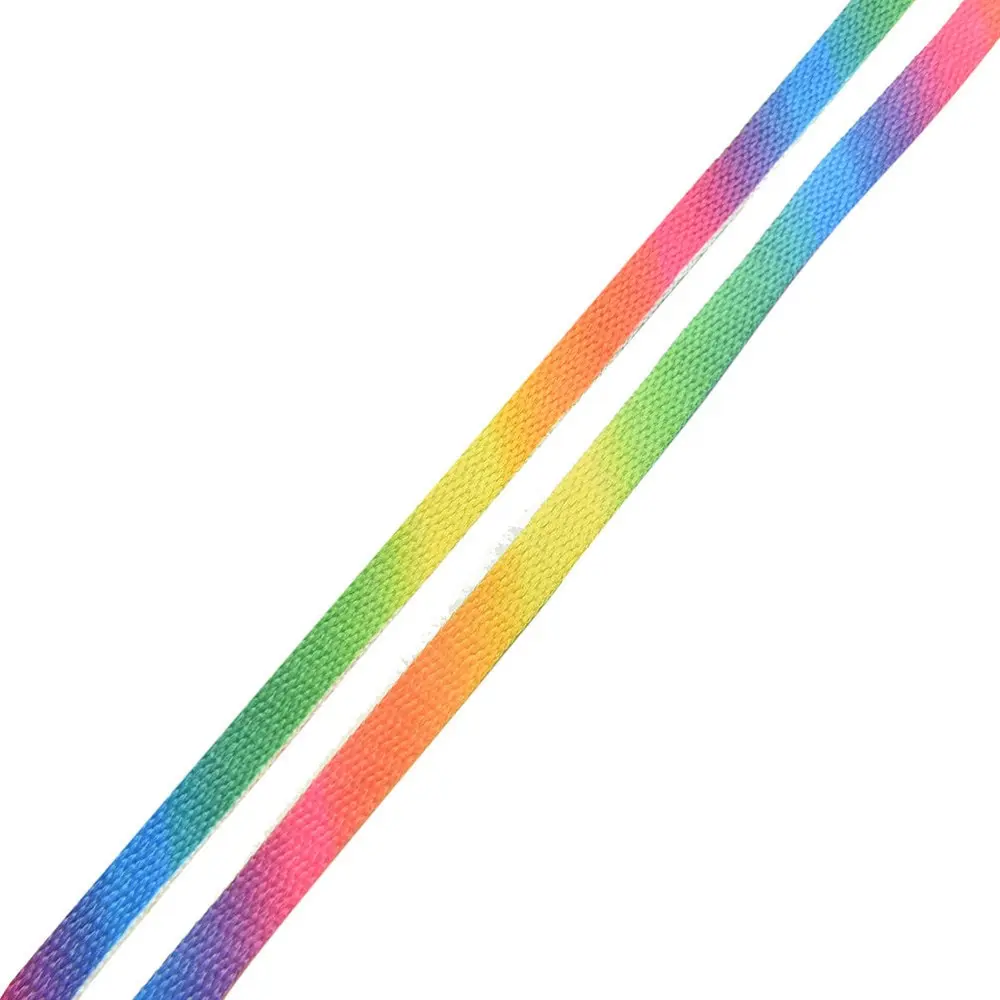 1 pair 47inch Rainbow Multi-Colors Flat Sports Shoe Laces Shoelaces Strings Strap for Sneakers Unisex rainbow shoelace
1 pair 47inch Rainbow Multi-Colors Flat Sports Shoe Laces Shoelaces Strings Strap for Sneakers Unisex rainbow shoelace
