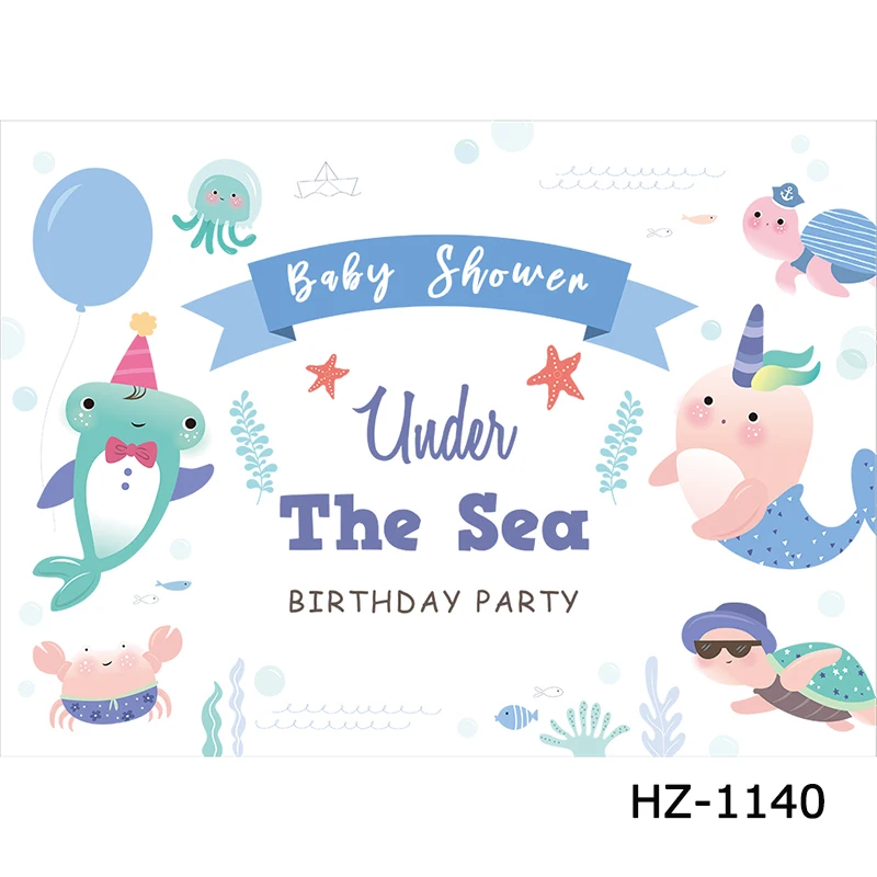 HUAYI Custom Backdrop For Boy Baby Shower Blue Under Sea Celebration Photo Booth Babyshower Photographing Dessert Table HZ-1140
HUAYI Custom Backdrop For Boy Baby Shower Blue Under Sea Celebration Photo Booth Babyshower Photographing Dessert Table HZ-1140