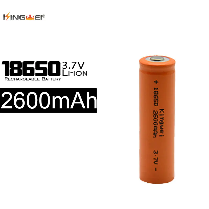 KingWei 100pcs/lot Wholesale KingWei 18650 Battery 2600mAh Rechargeable Li-ion Battery 3.7V for Led Flashlight Toys Cameras
KingWei 100pcs/lot Wholesale KingWei 18650 Battery 2600mAh Rechargeable Li-ion Battery 3.7V for Led Flashlight Toys Cameras
