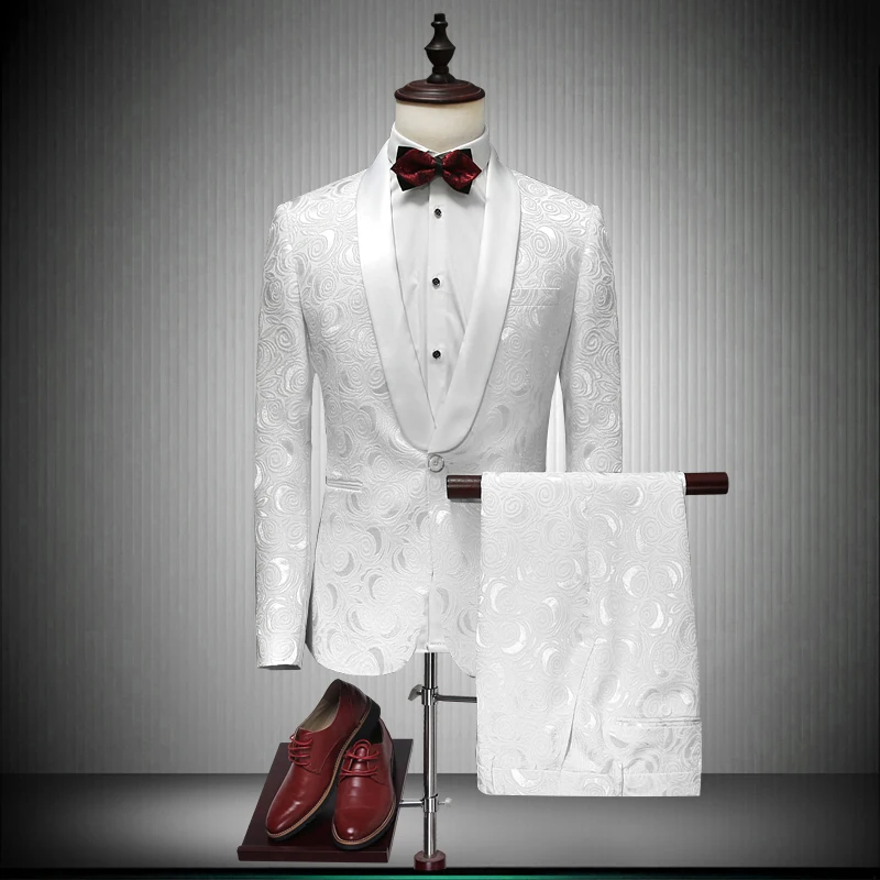 2022 White Suits Mens Printing Blazers Masculino Ternos Slim Fit Groom Wedding Smoking Dinner Dress Formal Suits High Quality
2022 White Suits Mens Printing Blazers Masculino Ternos Slim Fit Groom Wedding Smoking Dinner Dress Formal Suits High Quality