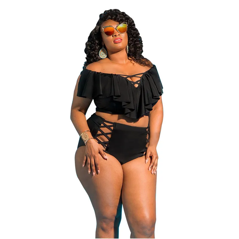 Swimsuit Female Fused Tankini Swimwear For Women Ladies Bikini Two Piece Swimming Large Size Sexy Badpak Swim Wear Separate Set | Спорт и