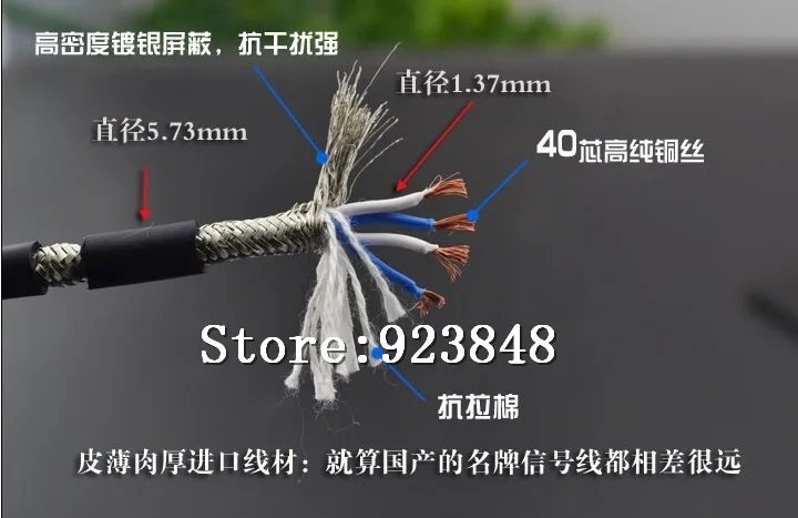 XLR male to double 3.5mm female
