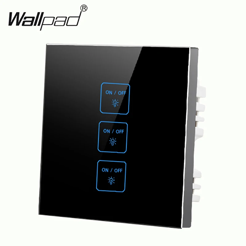 Luxury 3 gangs 2 way Black Free Customize touch wall switch Tempered Glass wall light switch LED touch switch Free Shipping
Luxury 3 gangs 2 way Black Free Customize touch wall switch Tempered Glass wall light switch LED touch switch Free Shipping