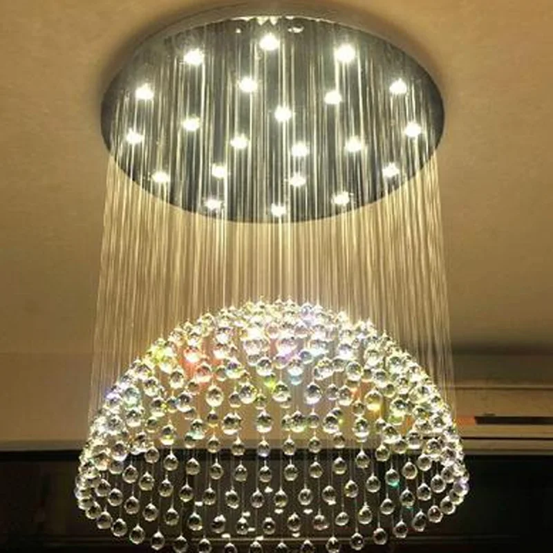 Luxury Circular Crystal LED Ceiling Light Living Room Home Restaurant Bedroom Modern Lamps Penthouse Floor Hall Stairs
Luxury Circular Crystal LED Ceiling Light Living Room Home Restaurant Bedroom Modern Lamps Penthouse Floor Hall Stairs