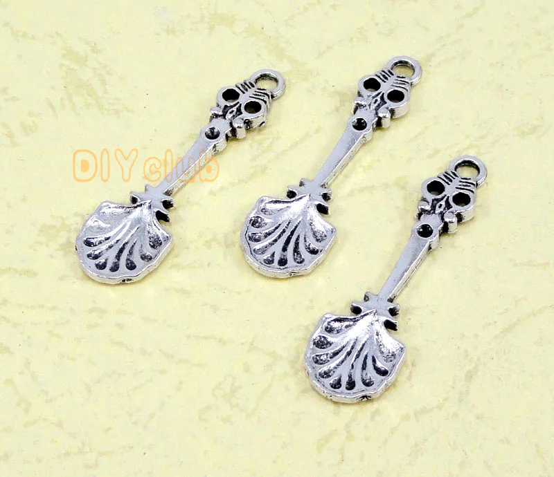 60pcs-Antique Tibetan Silver 3D Seashell Spoon Charms Pendants,Jewelry Accessories 35x10mm
60pcs-Antique Tibetan Silver 3D Seashell Spoon Charms Pendants,Jewelry Accessories 35x10mm