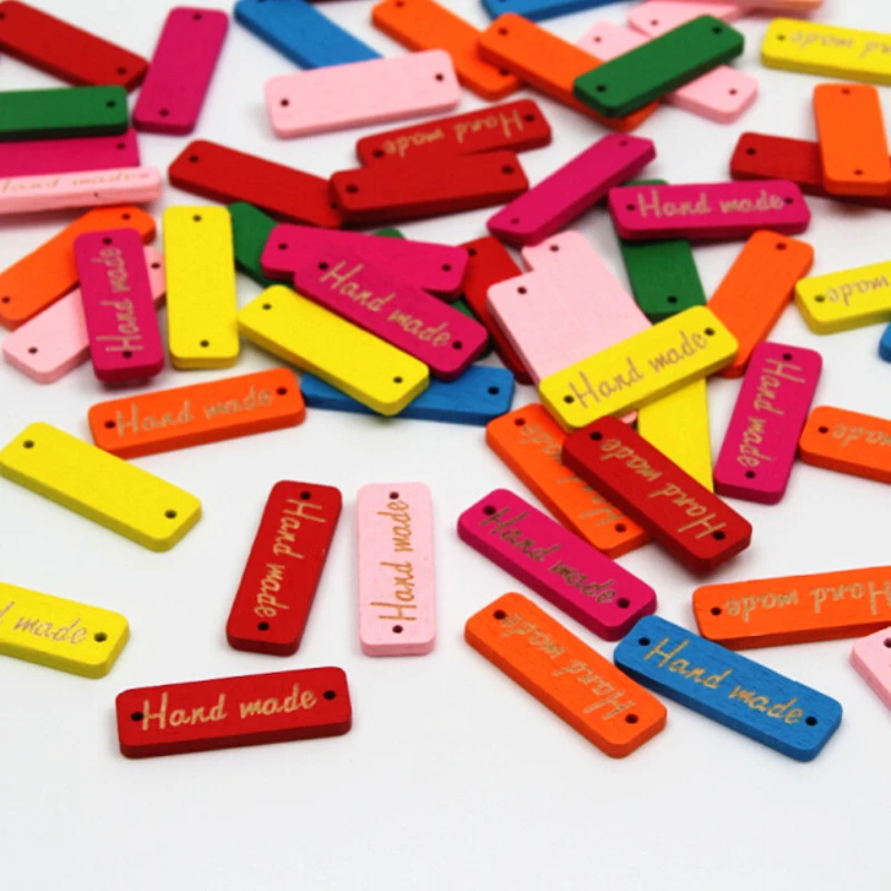 100Pcs Random Mixed Rectangle Painting With "Hand made" 2 Holes Wood Connectors Sewing Diy 30x10mm(B00899)
100Pcs Random Mixed Rectangle Painting With "Hand made" 2 Holes Wood Connectors Sewing Diy 30x10mm(B00899)