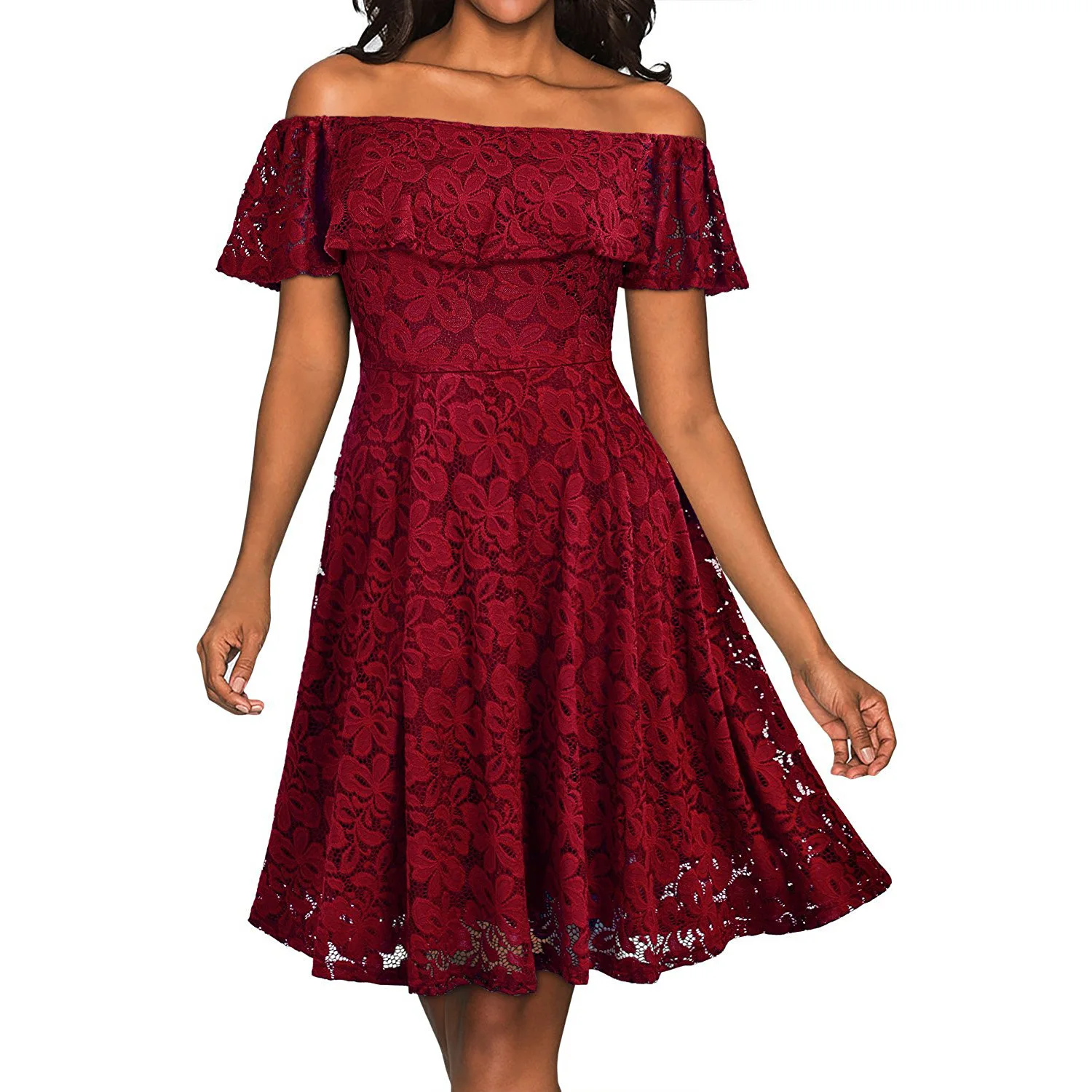 2018 Women's Summer Hot Sale Burst European and American Lace Dresses Wholesale Dress
2018 Women's Summer Hot Sale Burst European and American Lace Dresses Wholesale Dress