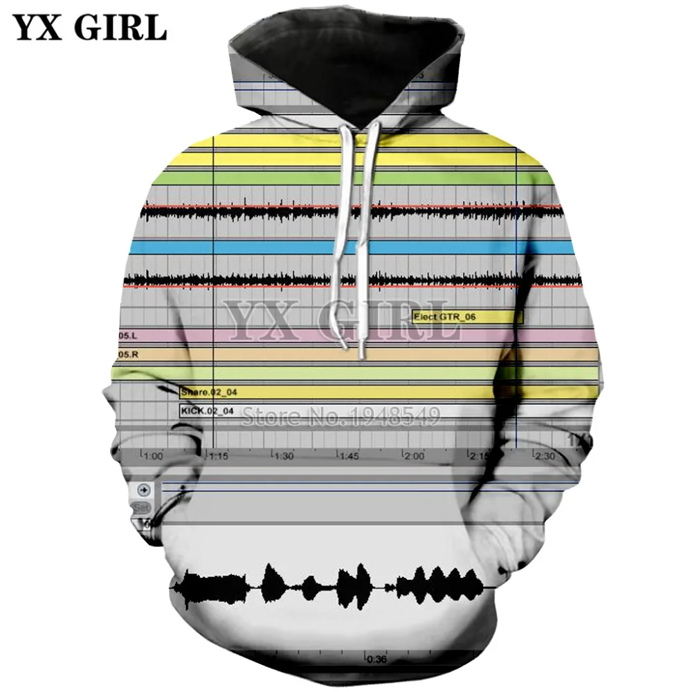 YX GIRL 2018 Новинка модная мужская толстовка с капюшоном ableton live 3D Толстовка с капюшоном для мужчин/женщин толстовки в стиле Харадзюку
YX GIRL 2018 Новинка модная мужская толстовка с капюшоном ableton live 3D Толстовка с капюшоном для мужчин/женщин толстовки в стиле Харадзюку