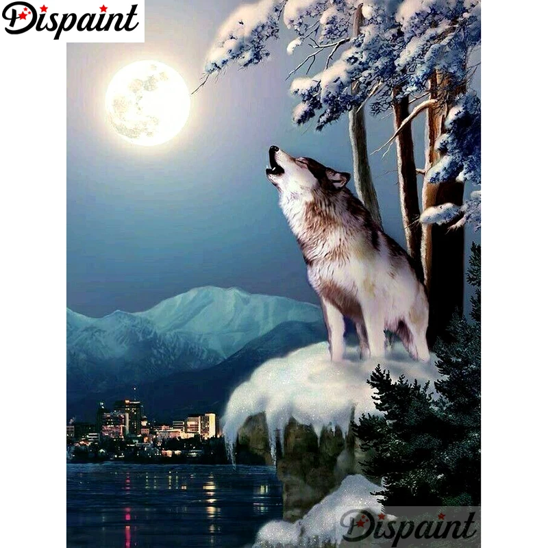 Dispaint Full Square/Round Drill 5D DIY Diamond Painting "Animal wolf" Embroidery Cross Stitch 3D Home Decor A10663
Dispaint Full Square/Round Drill 5D DIY Diamond Painting "Animal wolf" Embroidery Cross Stitch 3D Home Decor A10663